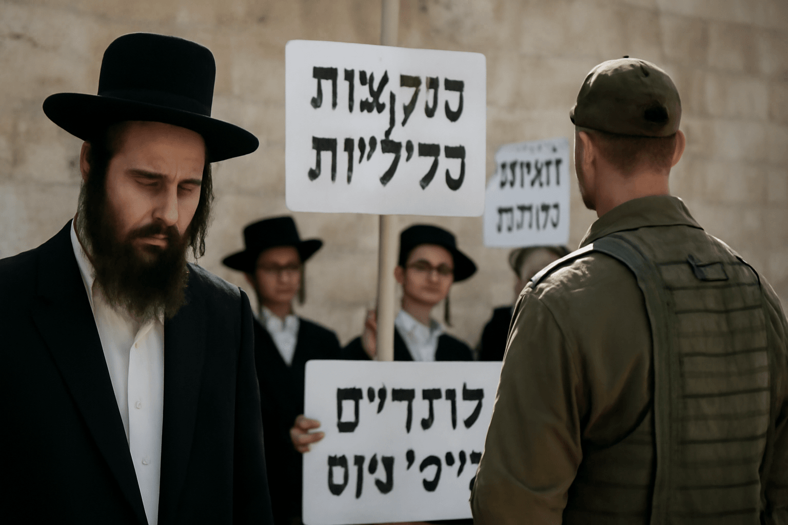 סנקציות פליליות לחרדים חייבי גיוס