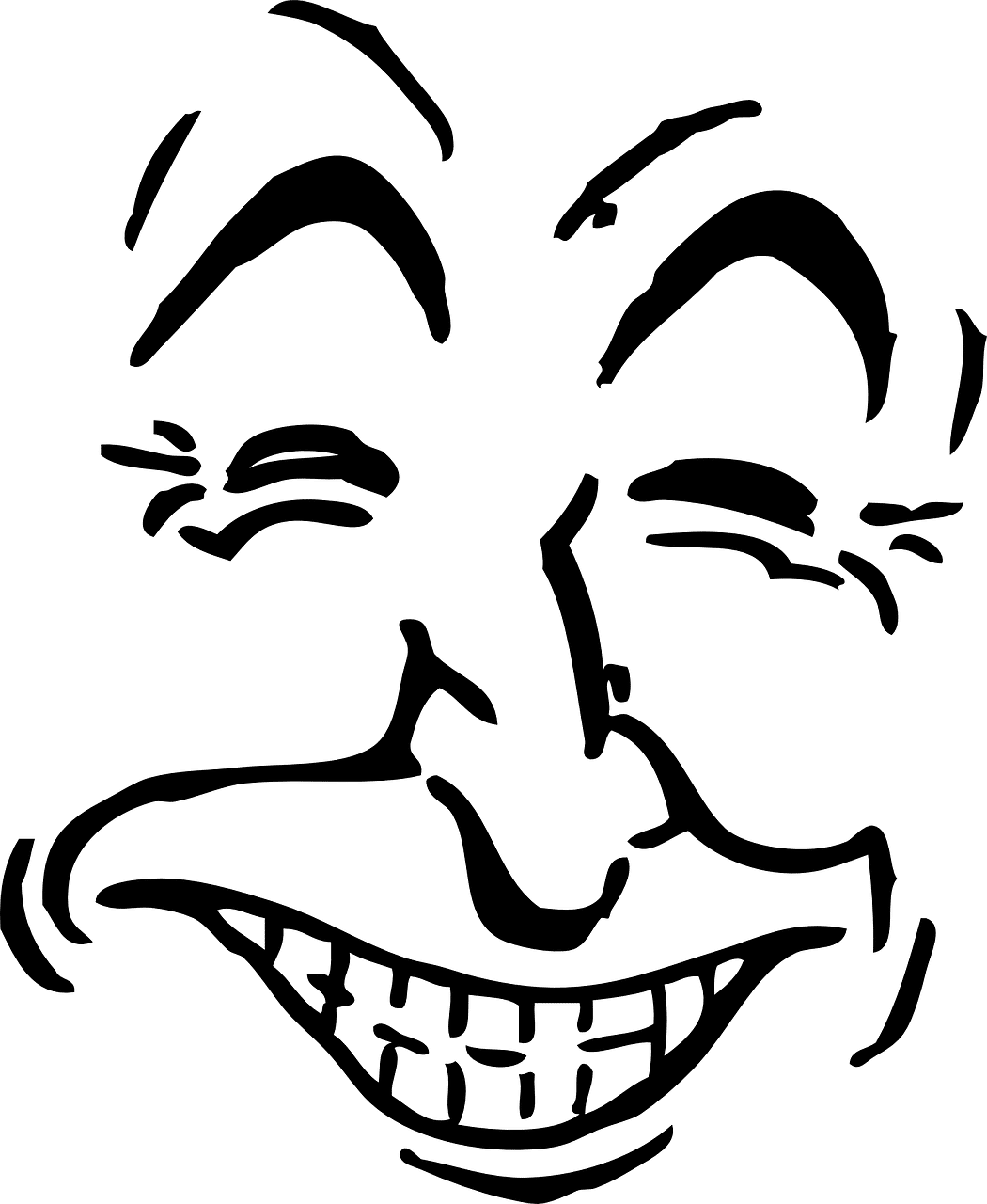 פרצוף צוחק