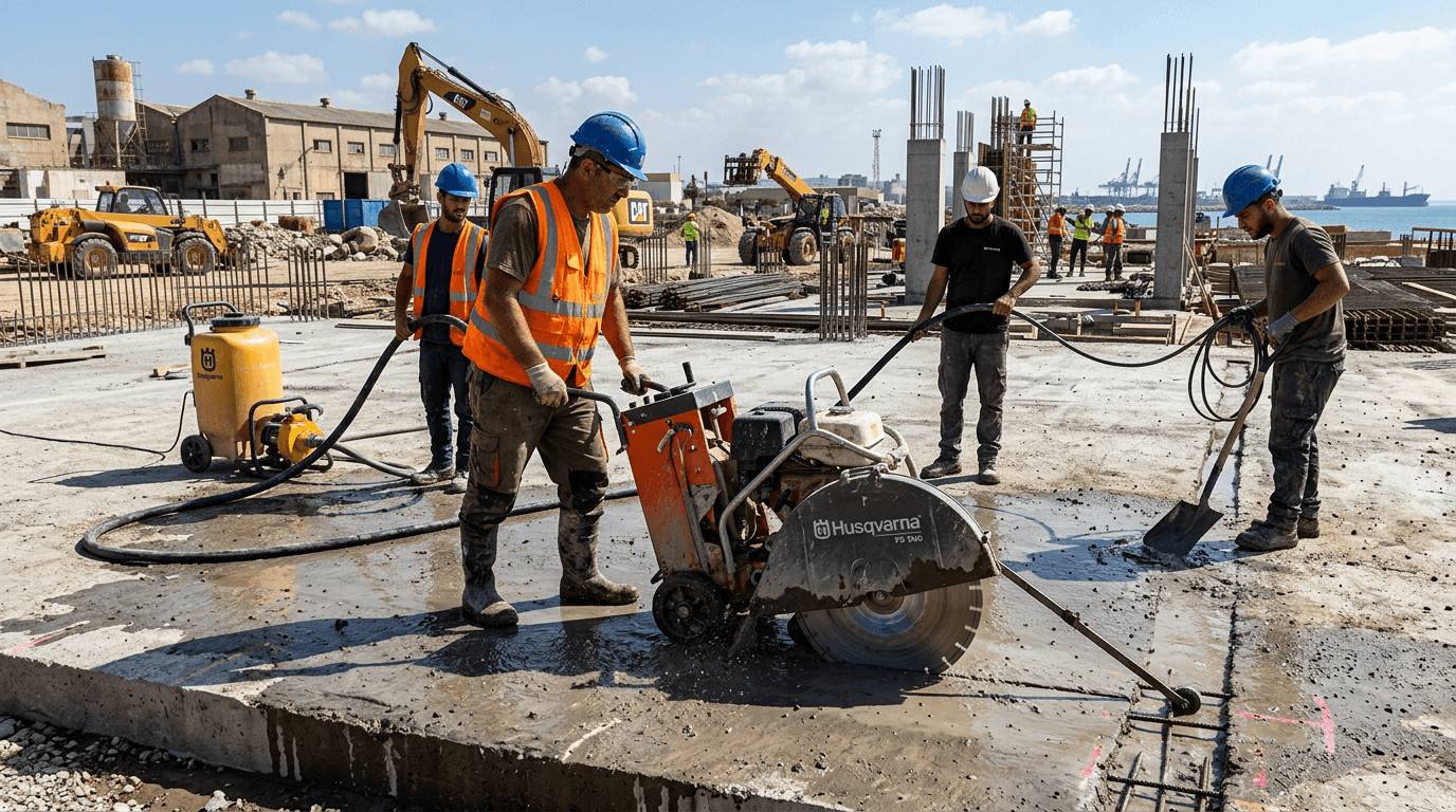 מחיר ניסור בטון בכרמי יוסף