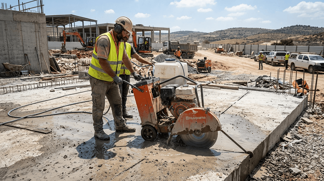 ניסור חלון בקיר