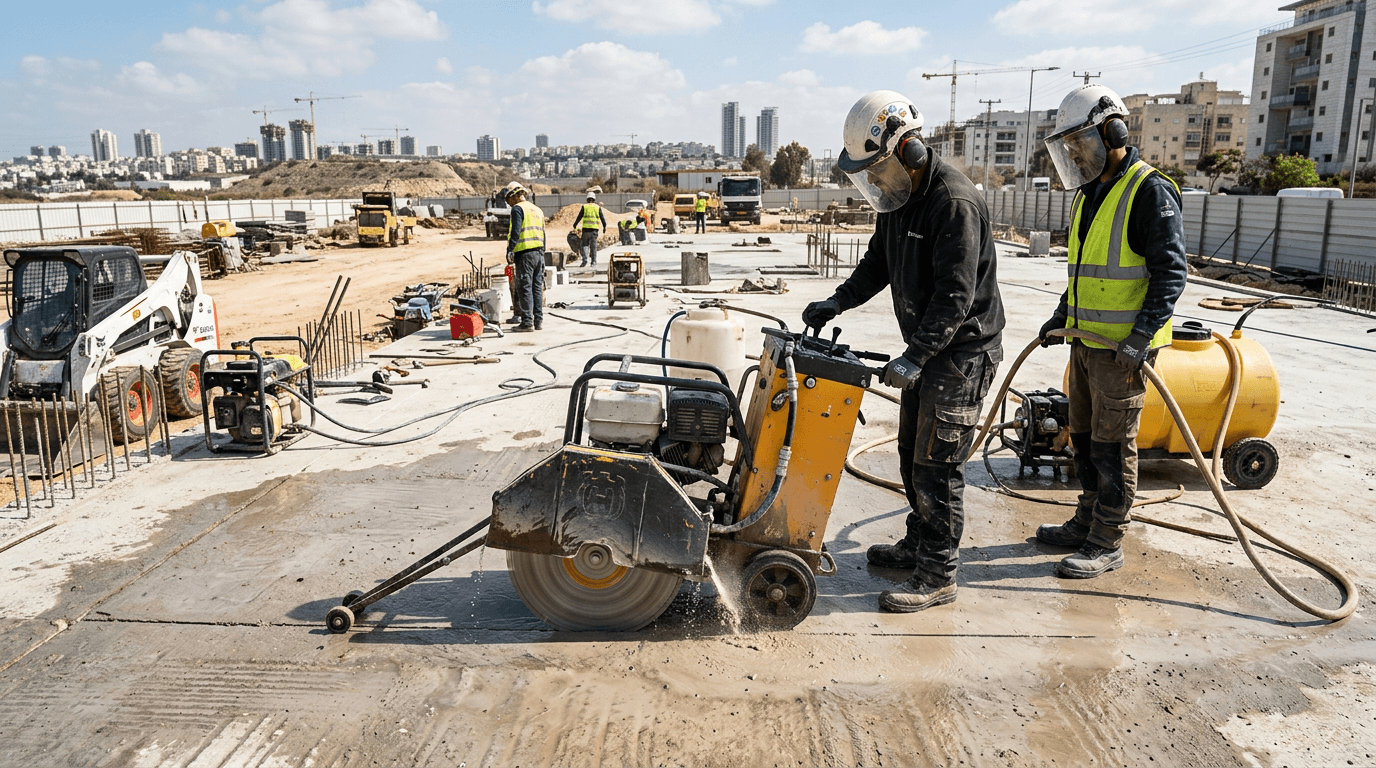 מחיר ניסור בטון בנחלים