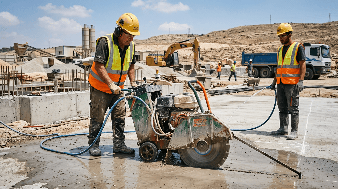 מחיר ניסור בטון ביבנה