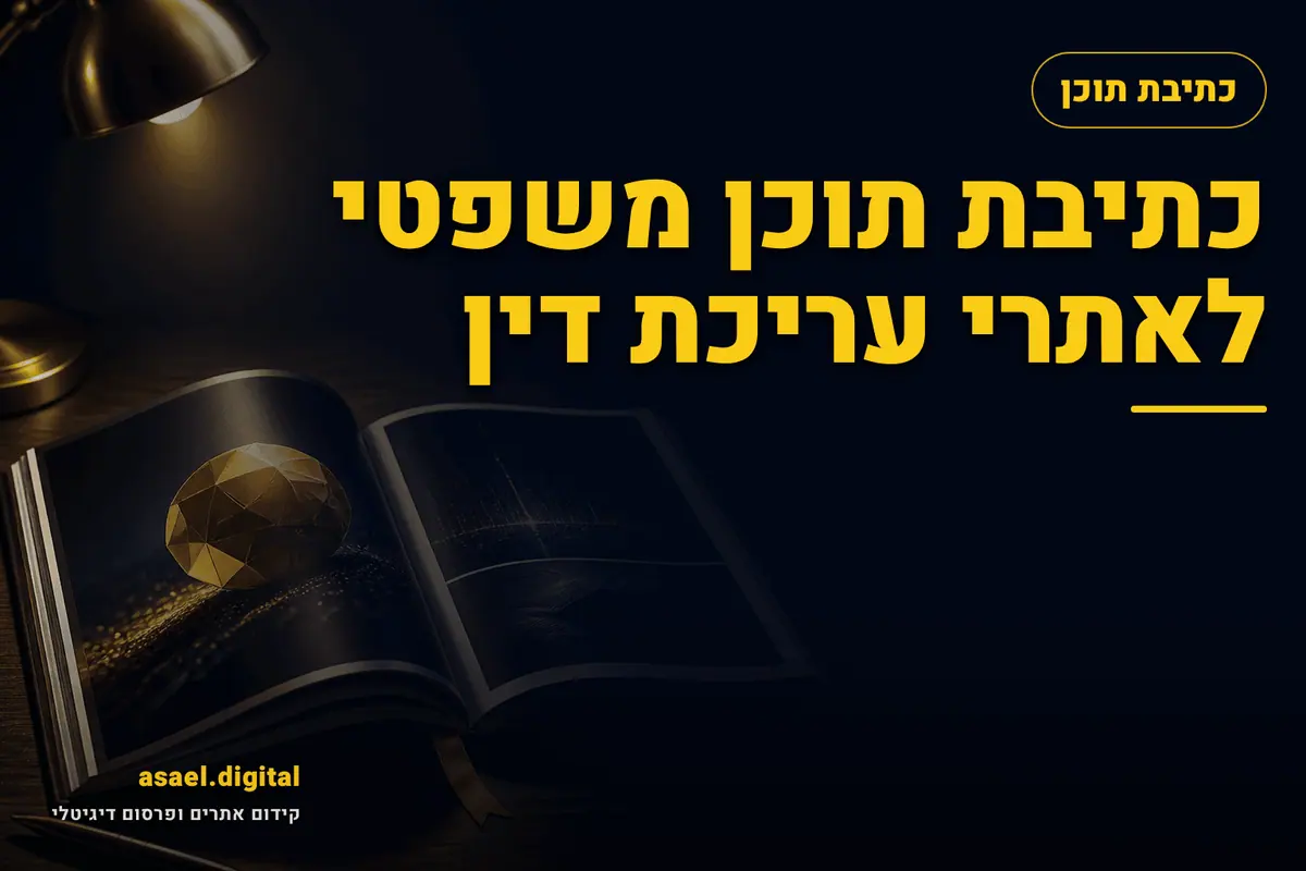 כתיבת תוכן משפטי לאתרי עריכת דין