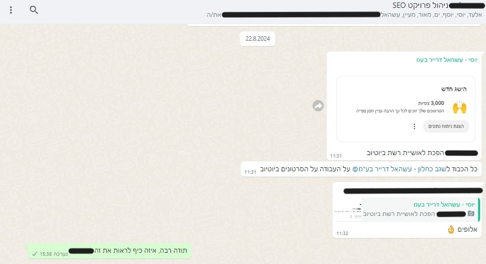 כך התקבל עדכון השיא החודשי — אוגוסט 2024