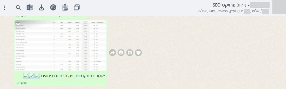 עדכון ומשוב על התקדמות בדירוגים — נובמבר 2024