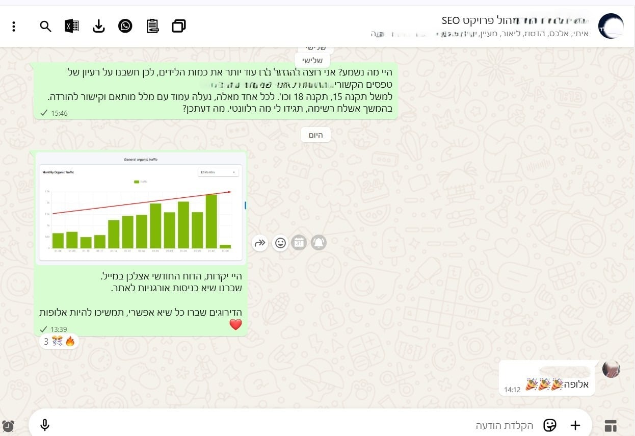 עדכון ומשוב על התקדמות בדירוגים — יולי 2025