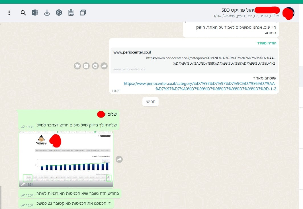 עדכון ומשוב על שינוי או שיעור של 99% ו־90% — דצמבר 2024