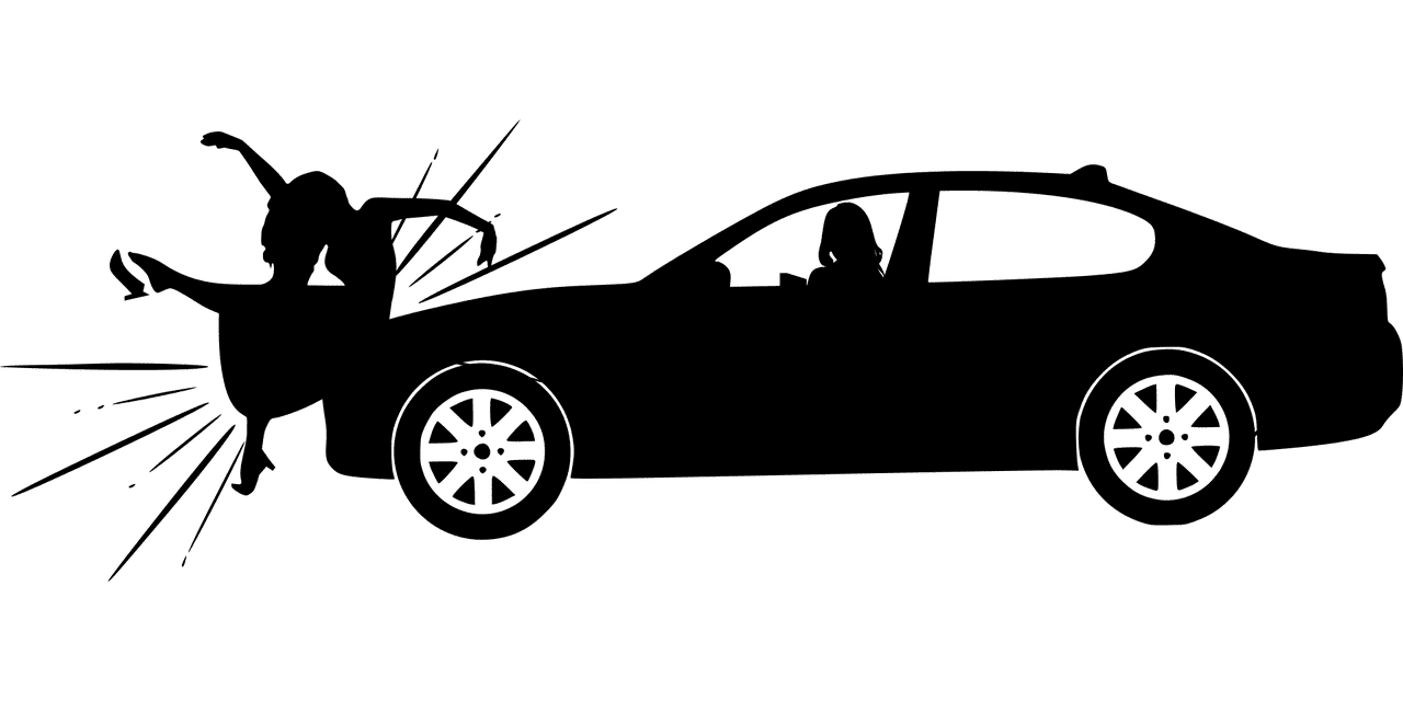 רכב פוגע והולך רגל