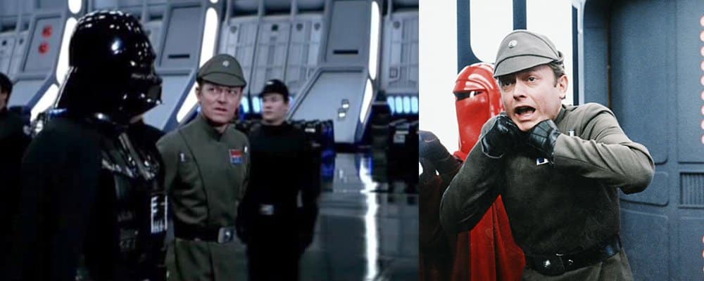 Star Wars Secrets Episode VI Return of the Jedi - Darth Vader Moff Jerjerrod Strangled