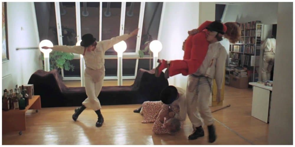 a clockwork orange - singing in the rain