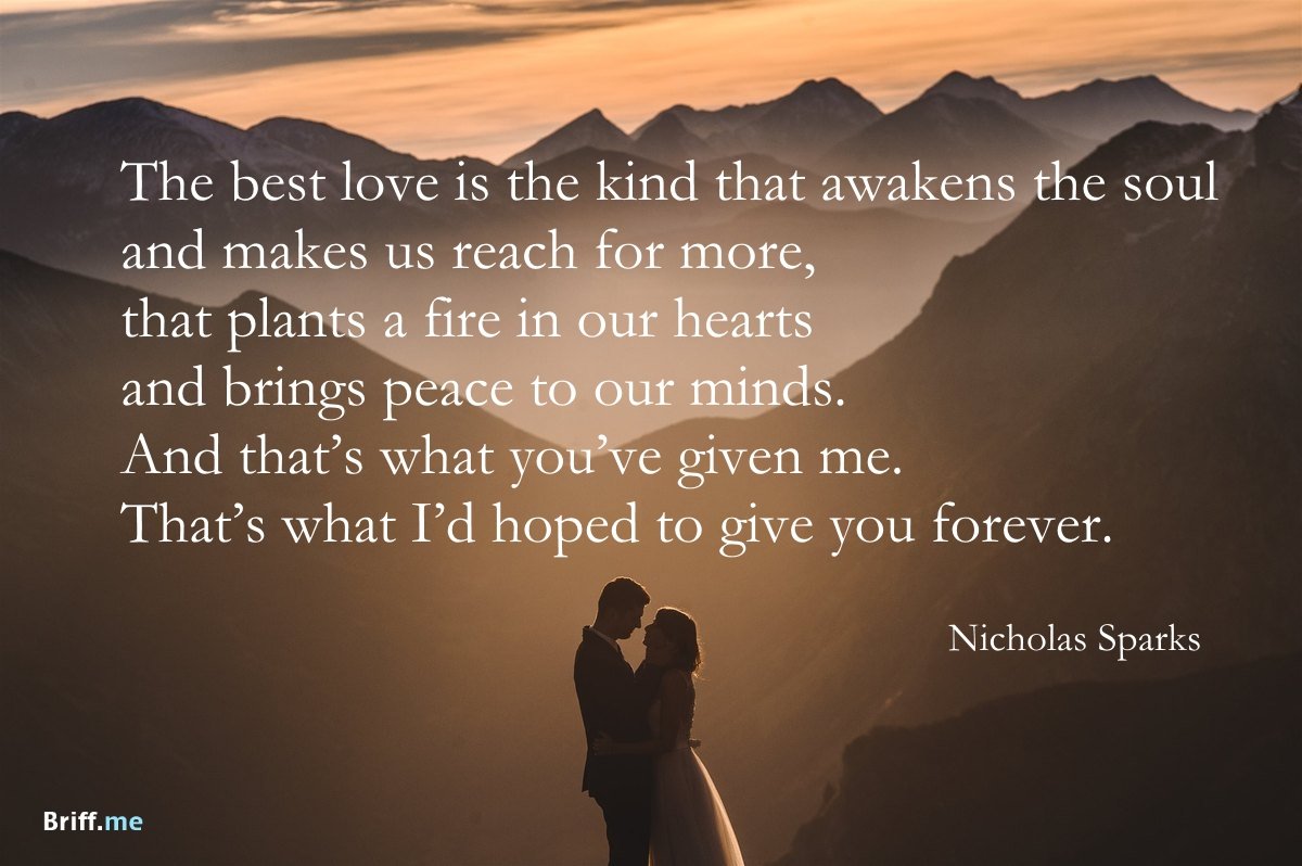 Best Wedding Quotes - Love Forever