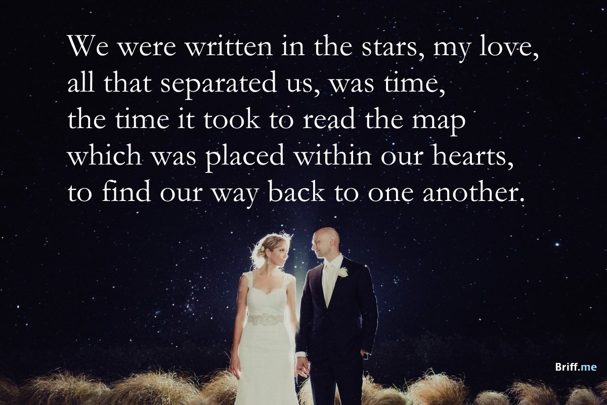 Best Wedding Quotes - Start and Love