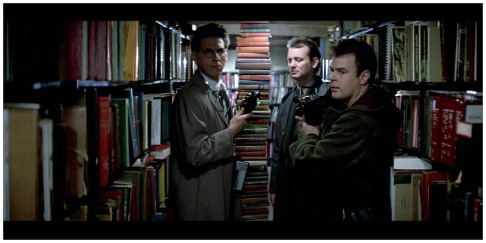 ghostbusters ad-libbed