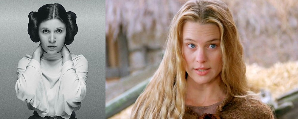 The Princess Bride Fun Facts From Behind the Scenes - Buttercup and Leia