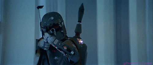 Star Wars Secrets - The Empire Strikes Back - Boba Fett Animated Gif