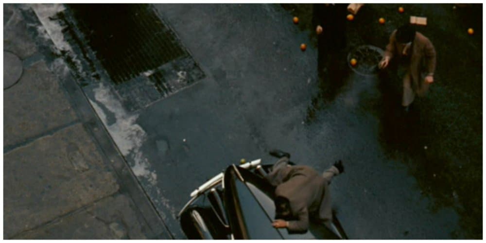 the godfather aerial shot
