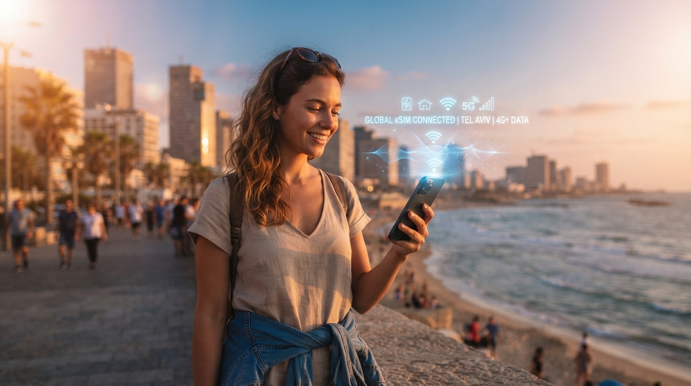 כמה עולה eSIM נטען לתיירים בישראל ואיך משווים בין החבילות