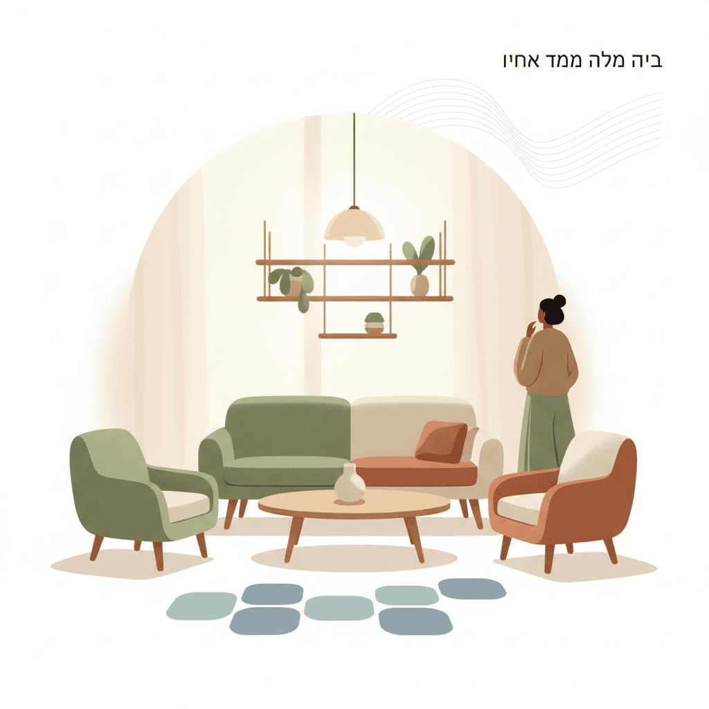 בחירת רהיטים לבית: טיפים לעיצוב חכם ולפרקטיקה יומיומית