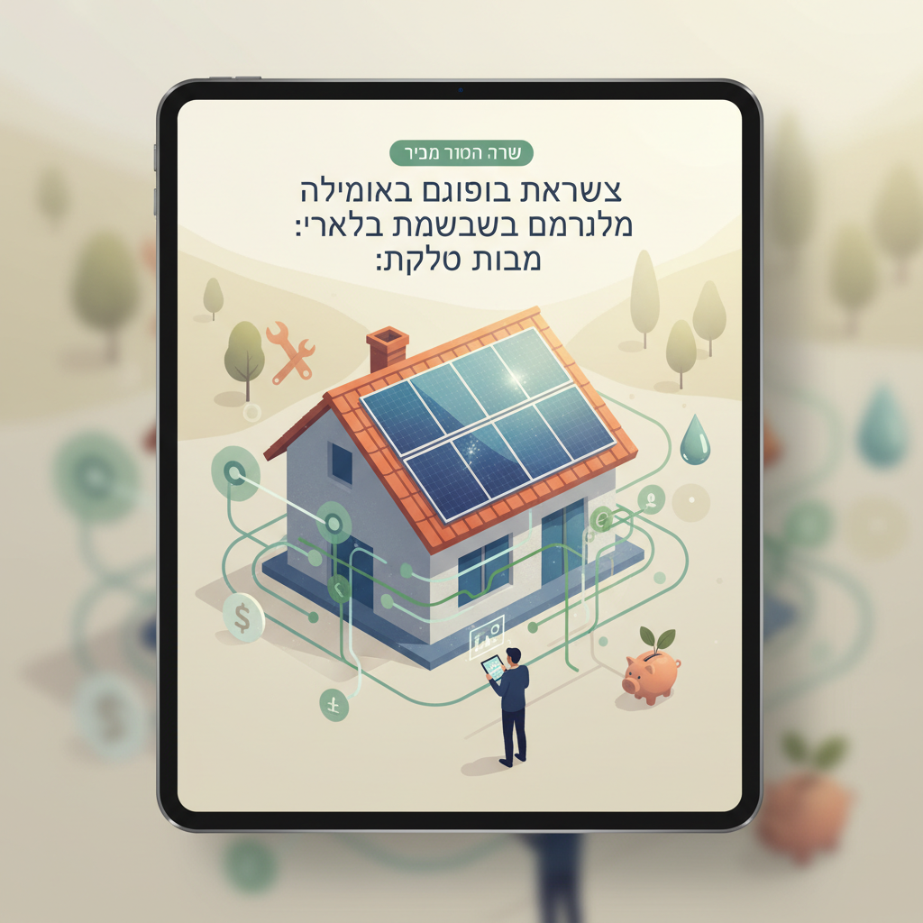עלויות תחזוקה שוטפת של מערכת סולארית ביתית: מדריך מקיף