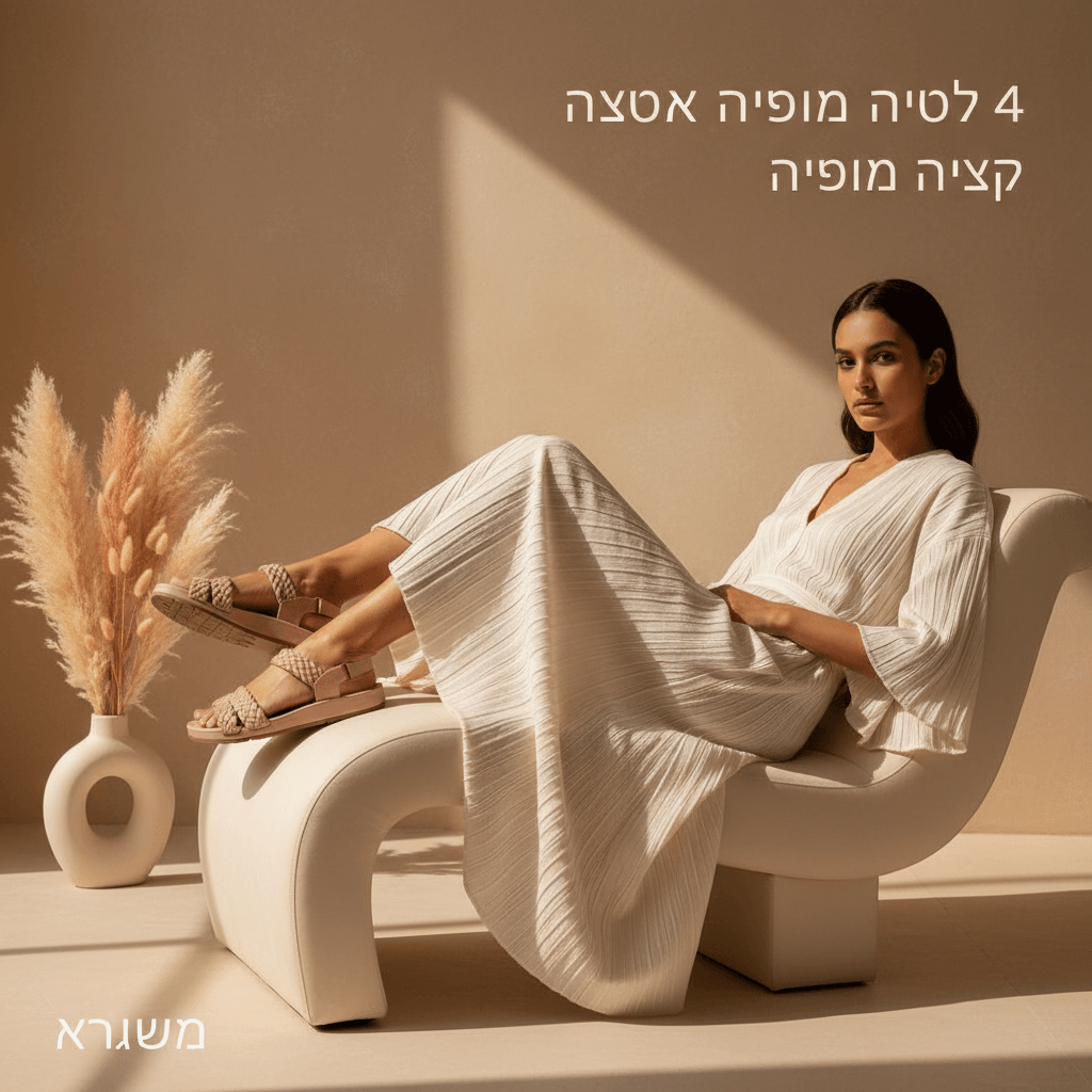 4 סיבות לנעול סנדלי שורש בקיץ
