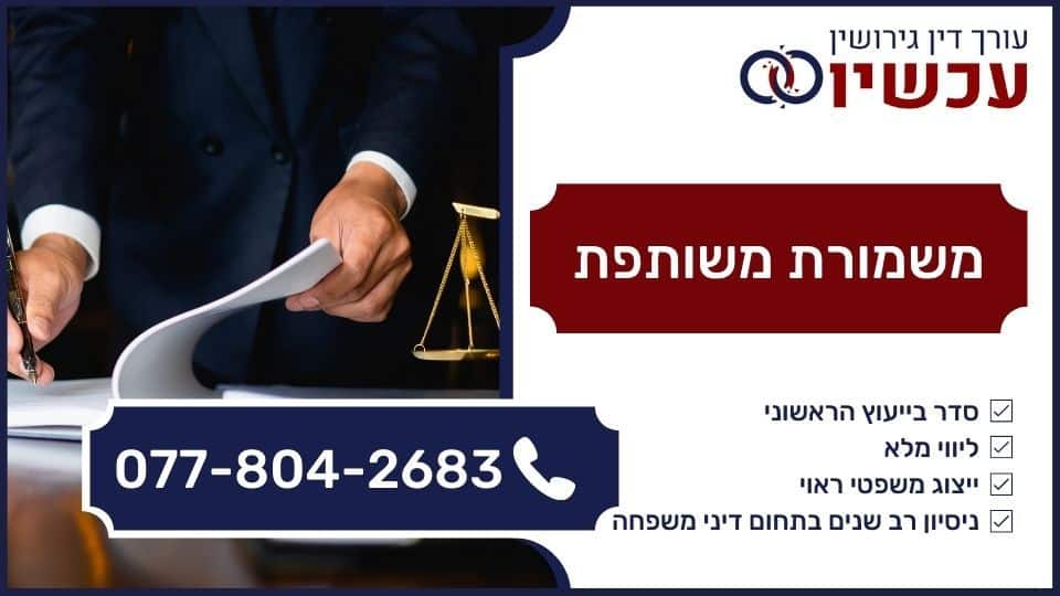 משמורת משותפת