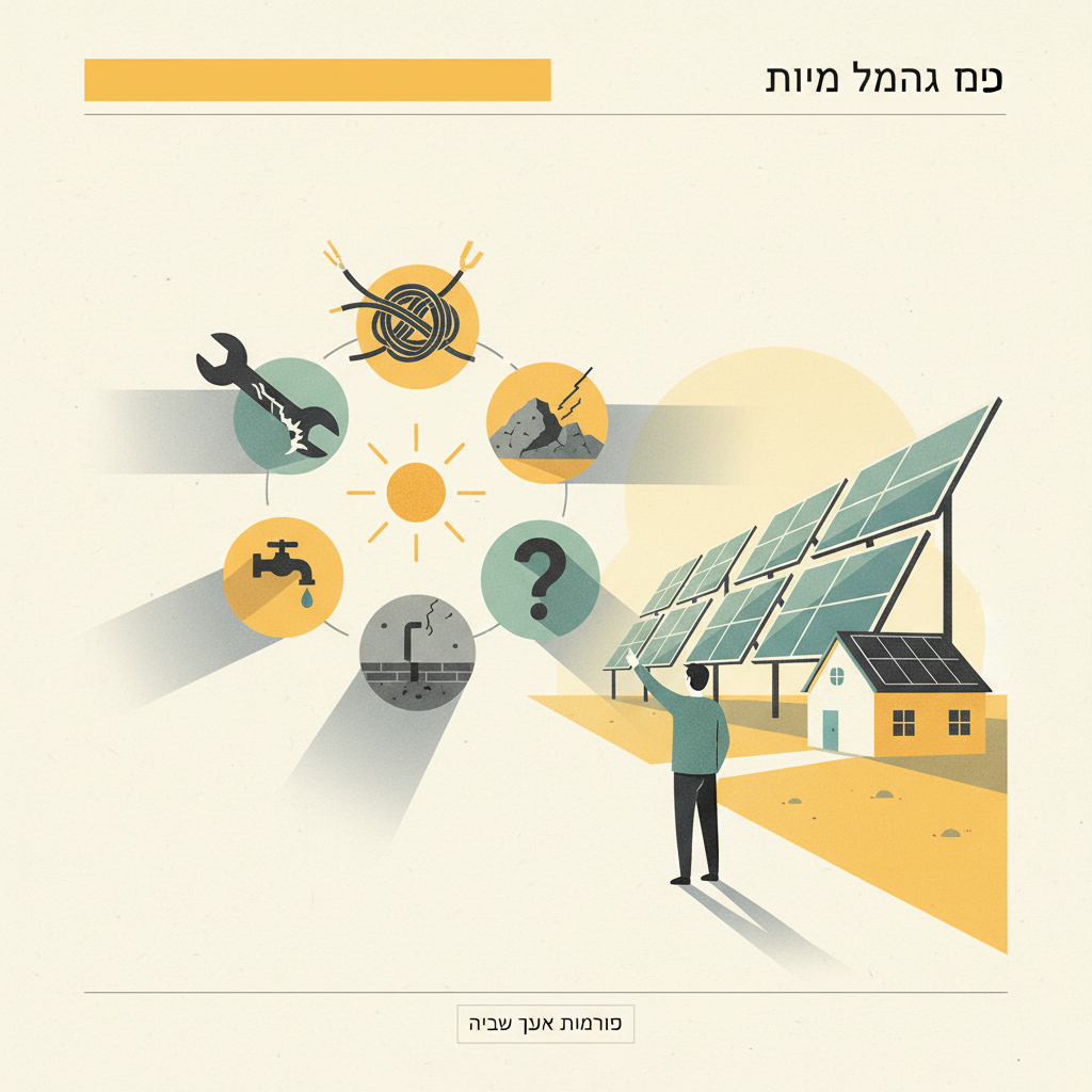 5 טעויות בבחירת קבלן להתקנת מערכת סולארית ואיך תוכלו להימנע מהן
