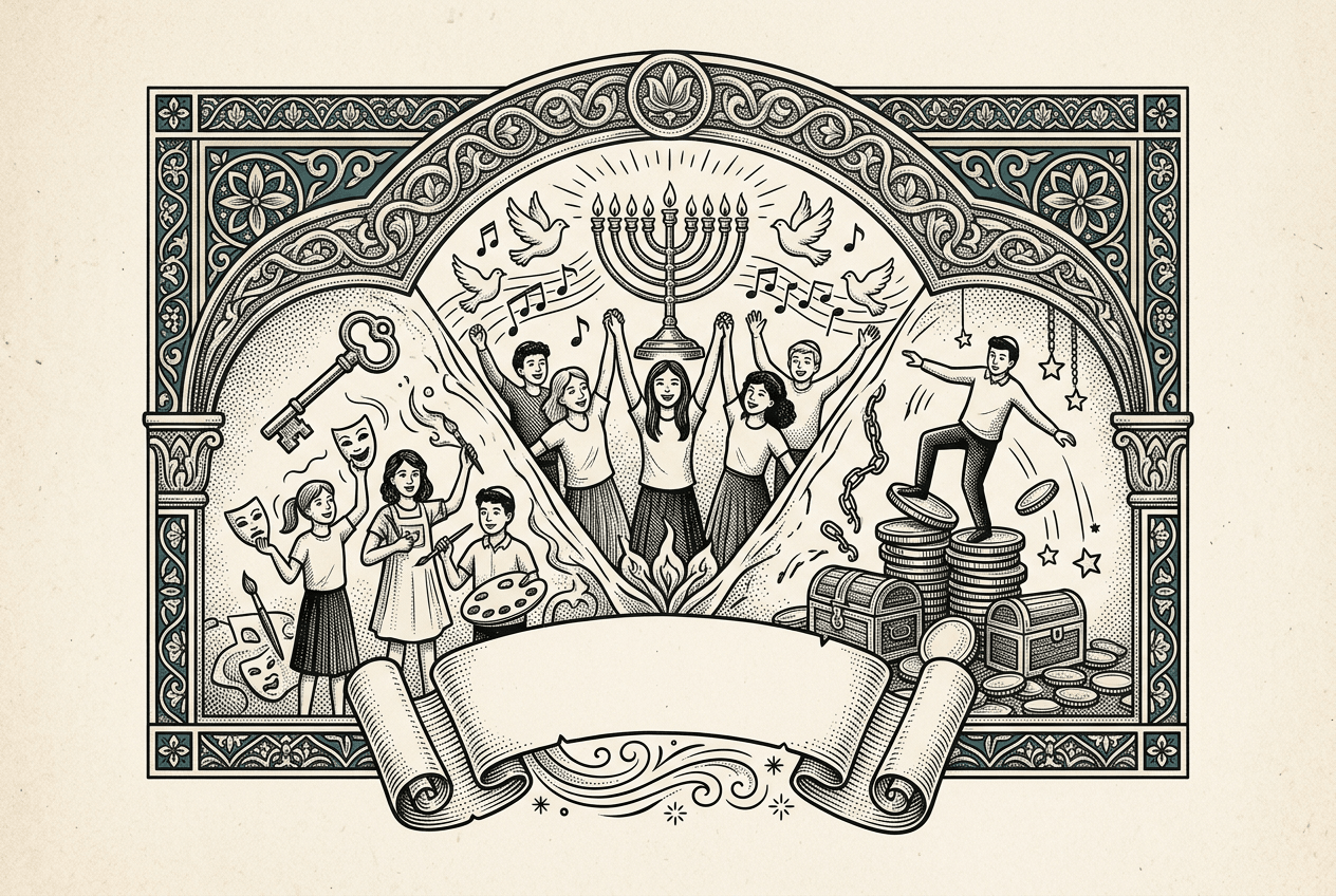 איור נלווה לכתבה: עשה ואל תעשה באטרקציות לבת מצווה
