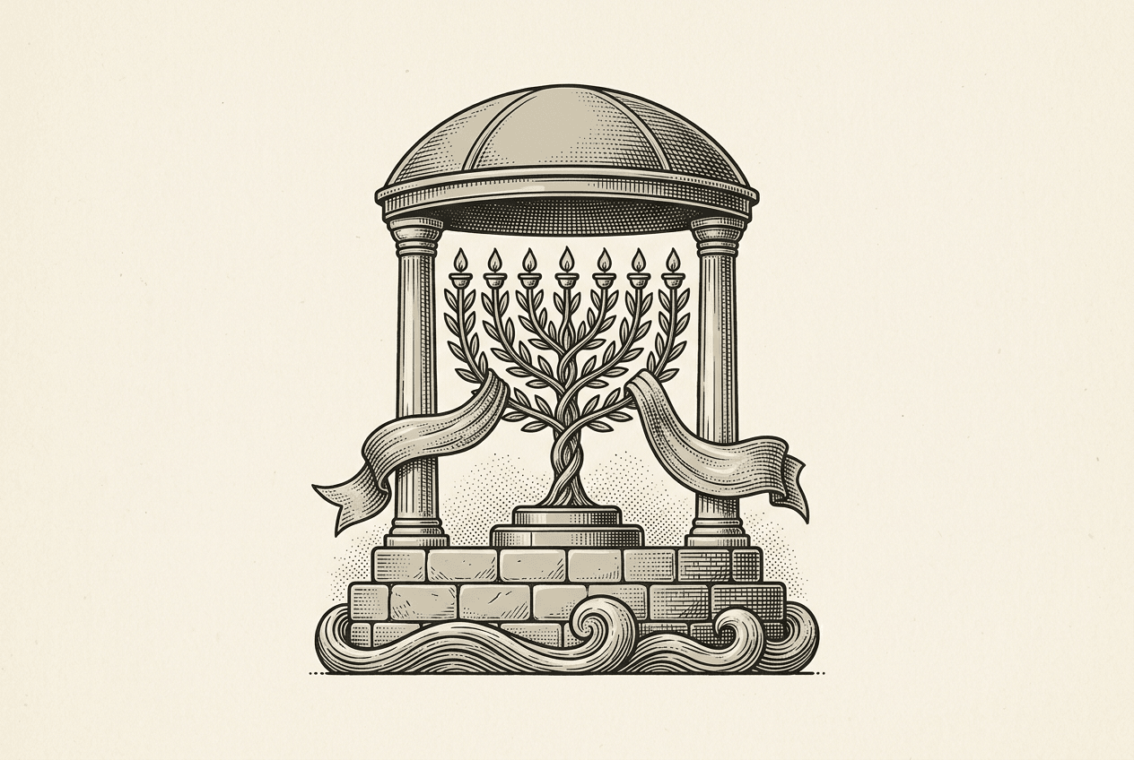 איור נלווה לכתבה: מנורה מבטחים