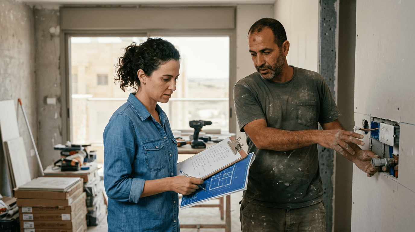 7 טעויות שעולות יקר בבחירת קבלן שיפוצים בבאר שבע - צ'ק-ליסט לביצוע מושלם בלי הפתעות