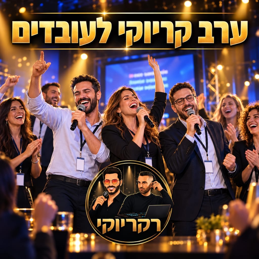 ערב קריוקי לעובדים