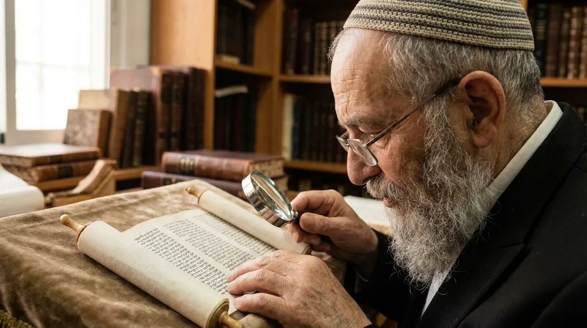 בדיקת מזוזה ותפילין: כל כמה זמן, איפה בודקים, ואיך מזהים בדיקה חאפרית