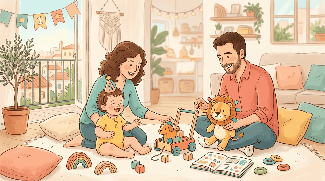 לתינוק שלך, רק הטוב ביותר: 3 מתנות מושלמות לגיל שנה