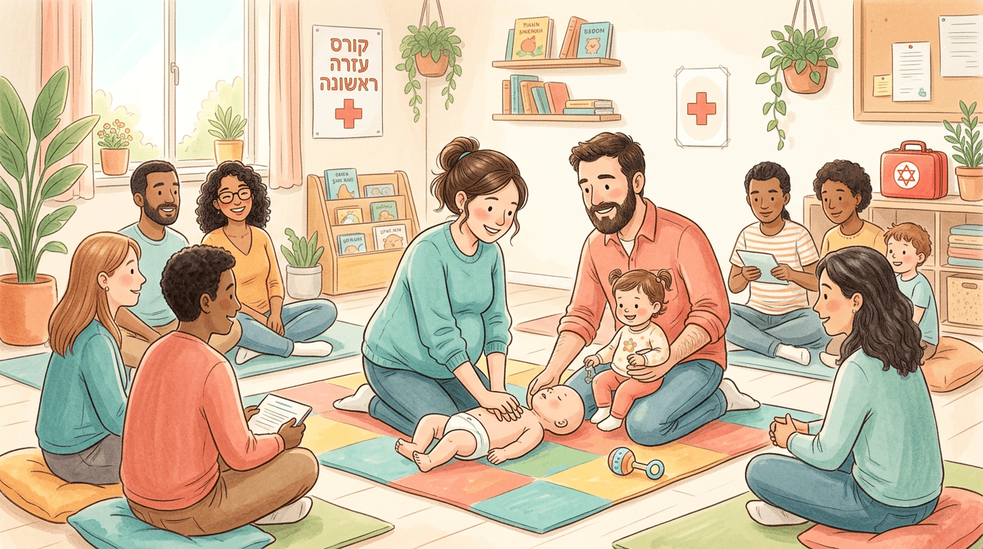 אתם בהיריון? 3 סיבות שבגללן חשוב לעבור קורס עזרה ראשונה!