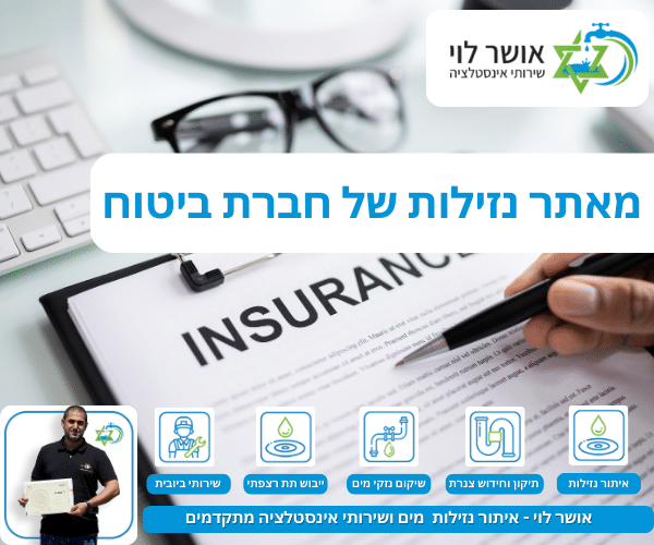 מאתר נזילות של חברת ביטוח