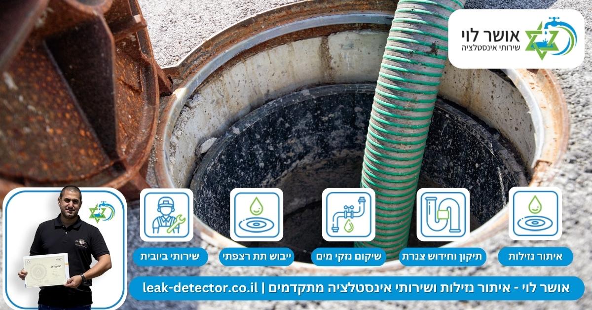 האם ניתן לנסר שורשים בביוב לבד?