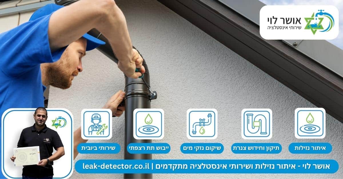 כיצד מומחה לאיתור נזילות יכול לסייע בתיקון סתימות במרזבים?