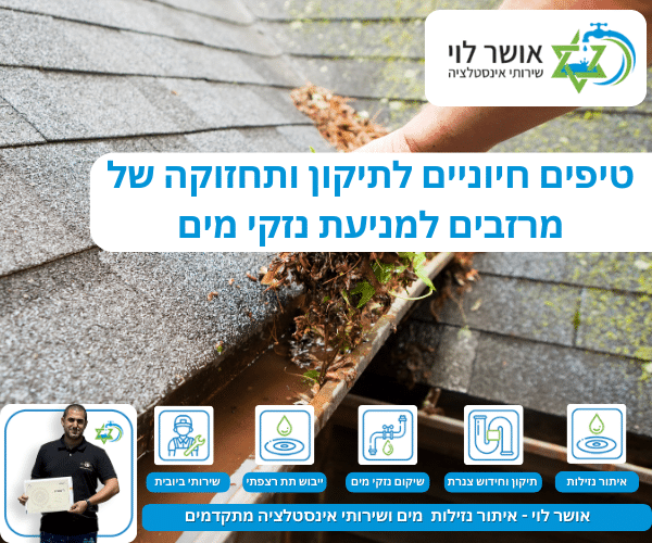 טיפים חיוניים לתיקון ותחזוקה של מרזבים למניעת נזקי מים