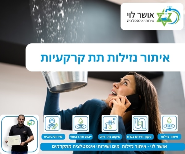 איתור נזילות תת קרקעיות