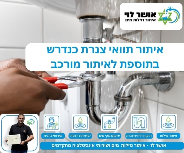איתור תוואי צנרת כנדרש בתוספת לאיתור מורכב