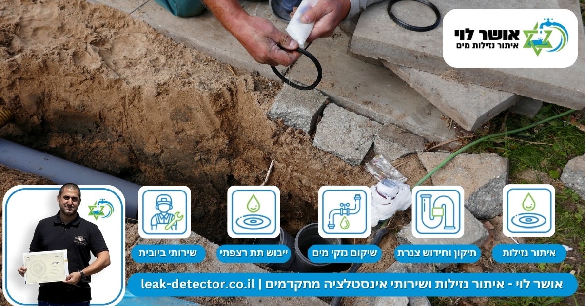 החלפת צנרת ביוב
