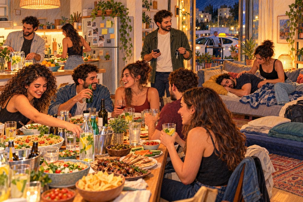 צ׳קליסט בטיחות למסיבה עם אלכוהול