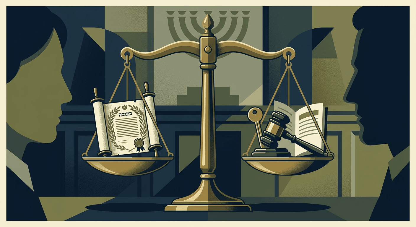 חוב והפטר כתובה (של חתונה)