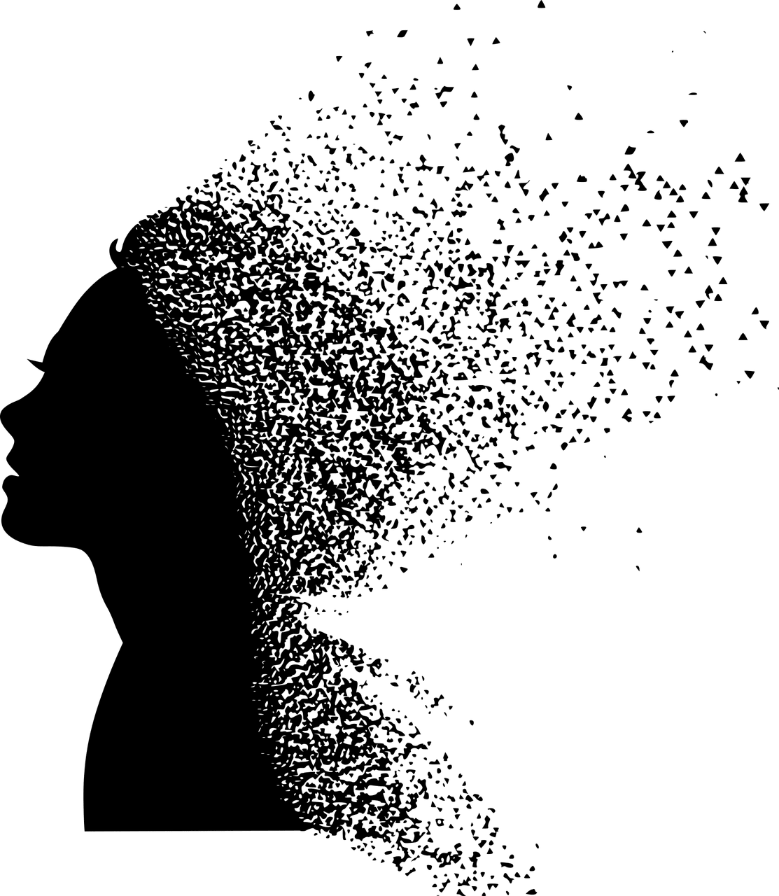 אישה מתפוררת