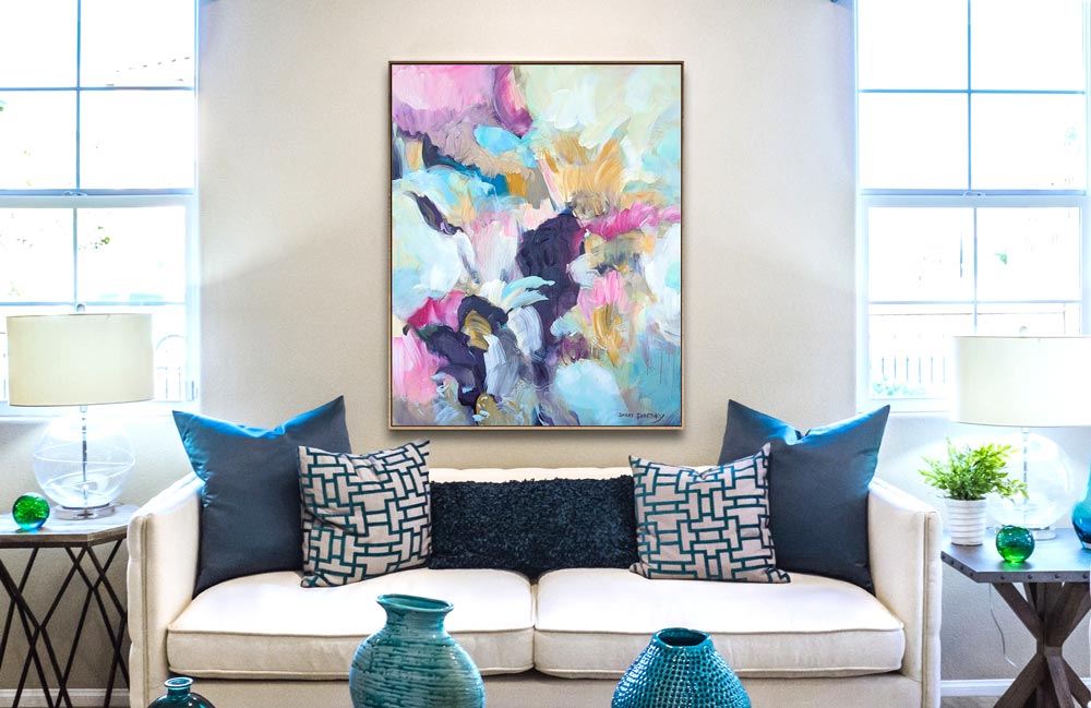 AbstractBloom3withSofa קרדיט: דורית פריצקי
