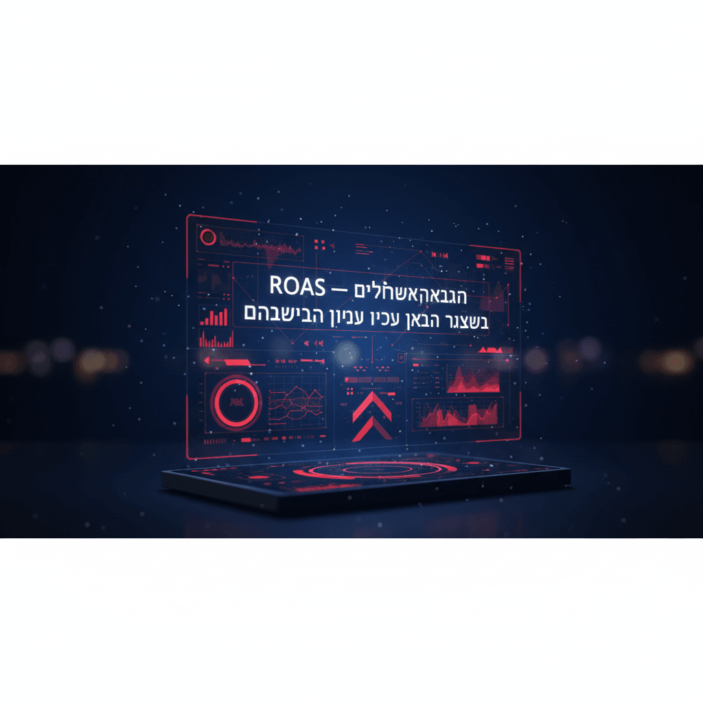 אופטימיזציית ROAS — להוציא יותר מכל שקל פרסום