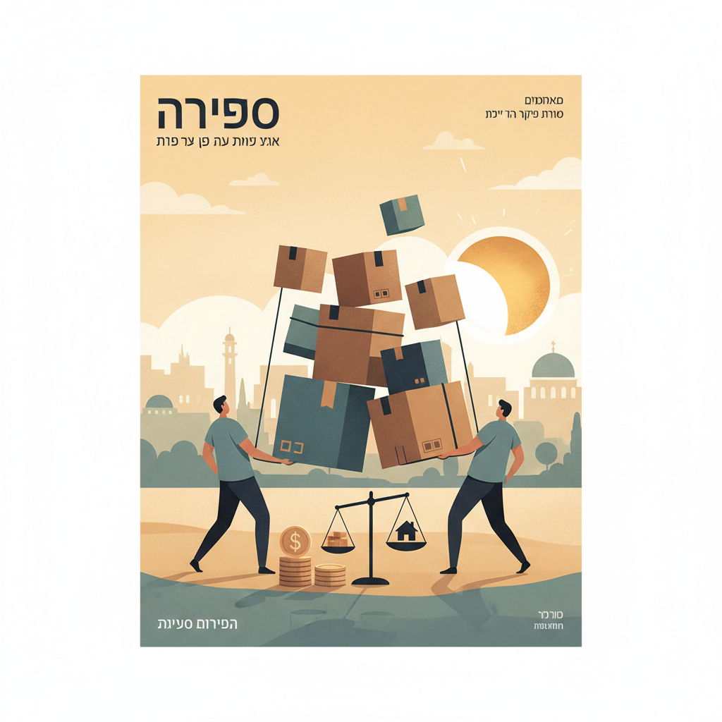 כמה עולה הובלת דירה בישראל? מדריך למחירים והצעות מחיר הוגנות