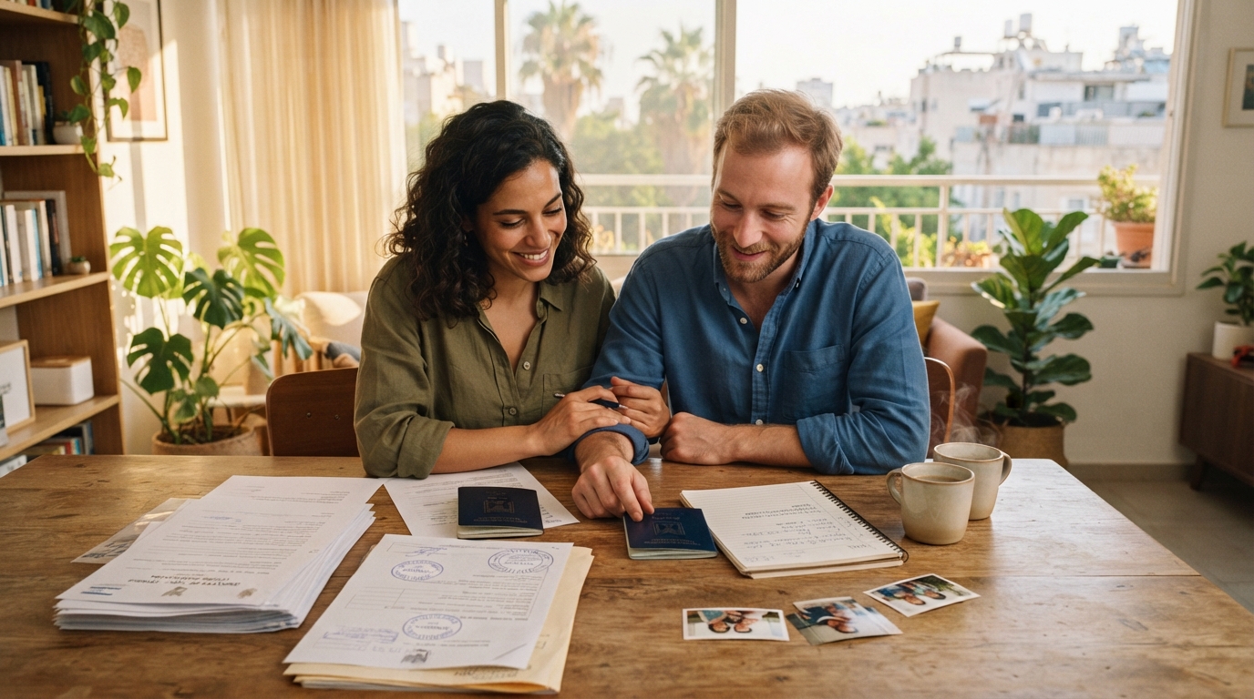 לקראת הסדרת מעמד בישראל: אילו מסמכים ושאלות כדאי להכין מראש?