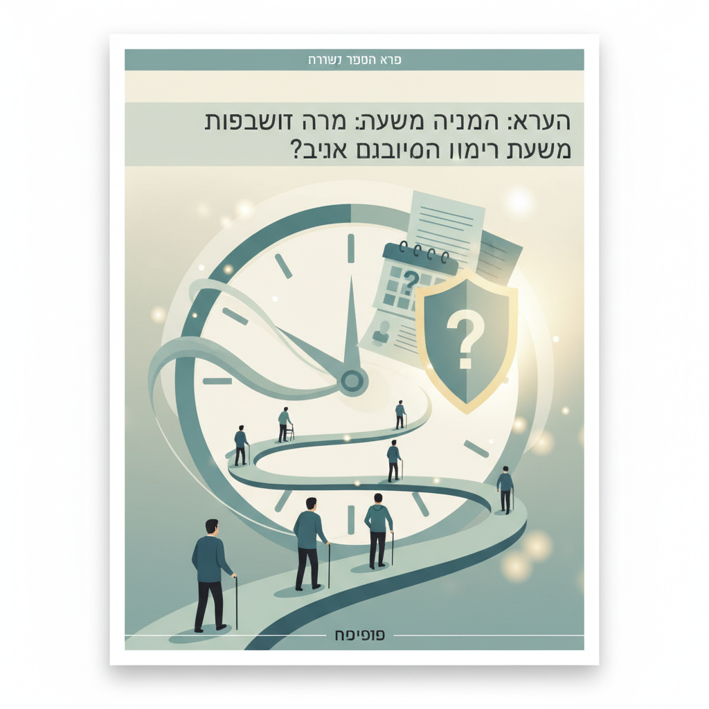תביעת סיעוד: כמה זמן לוקח לקבל אישור מחברת הביטוח?